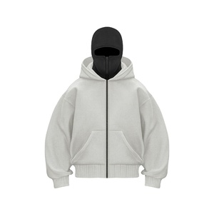 เสื้อมีฮู้ดแบบรูดซิปสำหรับผู้ชายเสื้อแจ็คเก็ตมีฮู้ดแนวสตรีท Winter2026กลางแจ้งโลโก้ตามสั่งล่าสุด - Product Image 5