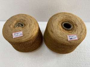 Hilo de Fibra de Jengibre Ecológico Conifer Handmades, Hilo Natural Antibacteriano, Color Blanco Crudo, 3 Unidades para Tejido Circular - Product Image 2