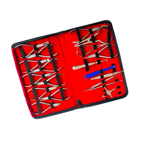 Ensemble d'instruments chirurgicaux dentaires personnalisés, kit d'implants, outils de chirurgie orale, manuels, argent, classe I, certifié CE - Product Image 3