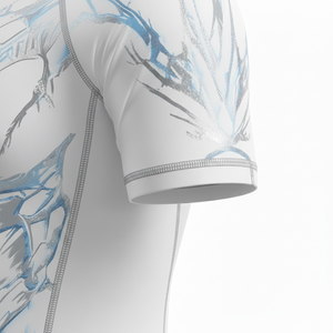 Durable <b>rash</b> <b>guard</b> shirt for men <b>women</b> kids MMA BJJ jiu jitsu no gi training custom sublimated compression wholesale swimwear - Product Image 5