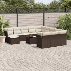 Conjunto de Sofás de Jardín Color Marrón - Product Image 1