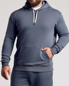 Sudadera con capucha gris oscuro transpirable y a la moda de la mejor calidad para hombre, tela suave y cálida exclusiva de Ako - Product Image 4