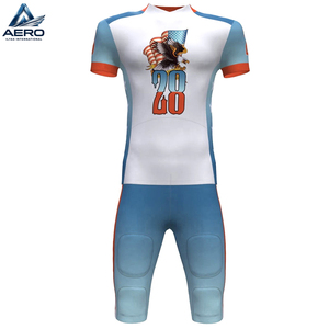Uniforme Deportivo de Fútbol Sublimado, Ligero, Transpirable, que Absorbe la Humedad, con Estampado Personalizado, Acolchado y Duradero - Product Image 1