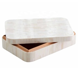 Boîte à bijoux artisanale en os incrusté, organisateur de bijoux, boîte de rangement pour souvenirs, pour bagues, boucles d'oreilles, colliers et accessoires - Vente chaude - Product Image 4
