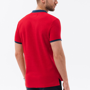 Personalized Premium Quality Men Polo <b>Shirts</b> Casual Summer <b>Waffle</b> Fabric Breathable Stylish Comfortable Polyester - Product Image 5