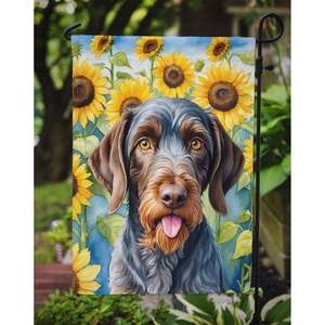 ตัวชี้แบบลวดเยอรมันหลากสีธงดอกทานตะวันตกแต่งสวนกล่องจดหมายและงานศิลปะสำหรับสนามหญ้าและเตียงดอกไม้ - Product Image 3