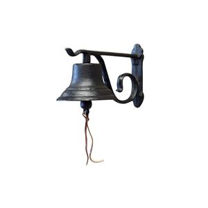 Timbre de Puerta de Hierro Fundido Duradero, Timbre de Entrada Tradicional de Pared con Aspecto Vintage para Decoración de Hogar, Jardín y Exteriores - Product Image 2