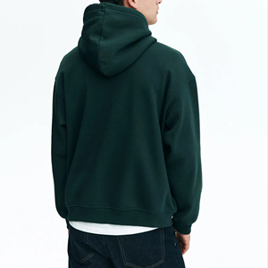 เสื้อฮู้ดสไตล์สตรีทแวร์สำหรับผู้ชาย ผ้าฝ้ายหนานุ่ม อุ่นสบาย เหมาะสำหรับฤดูใบไม้ร่วงและฤดูหนาว - Product Image 1