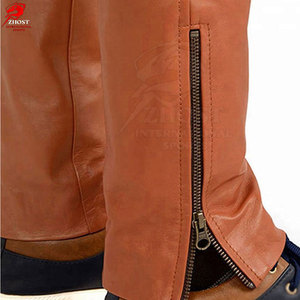 High Quality Casual Wear <b>Men</b> <b>Leather</b> <b>Pants</b> Solid Color Top Selling Streetwear <b>Men</b> <b>Leather</b> <b>Pants</b> - Product Image 4