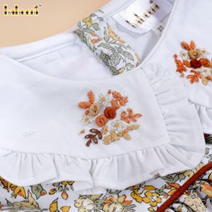 Suéter de Lana 100% con Estampado Animal Ecológico para Niñas, con Bordado a Mano - Lujo de Invierno DR4487 - Product Image 4