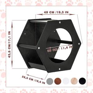 Presente una solución práctica y elegante para crear un espacio acogedor para sus mascotas sin ocupar espacio en el suelo. - Product Image 3