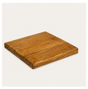 Eco-Friendly Handcrafted Square Mango Wood <b>Coasters</b> Set Durable Heat-Resistant Natural Wood <b>Drink</b> Mats <b>For</b> Home And Office Decor - Product Image 2