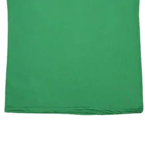 เสื้อยืดแขนสั้นสีเขียวสำหรับผู้หญิง แต่งแถบสีชมพู ปักตัวอักษรด้วยผ้าเชนิลล์ ผ้าฝ้ายลำลอง แฟชั่นฤดูร้อน เนื้อผ้านุ่ม สวมใส่สบายทุกวัน - Product Image 3