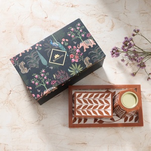 Handmade Acacia Wood Eco-Friendly Durable <b>Incense</b> <b>Box</b> Burner Set for Stick Cone <b>Incense</b> Aromatherapy Room Freshener Curio Craft - Product Image 5