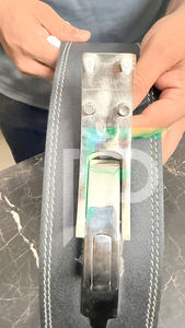 Ceinture de musculation à levier pour hommes et femmes – Ceinture de gym pour squats, soulevés de terre, musculation, soutien dorsal à verrouillage rapide - Product Image 4