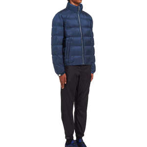 Men's High Quality Solid Streetwear Zipper Puffer Jacket Warm Factory Wholesale Winter Wear Custom <b>Bubble</b> <b>Coat</b> Windproof - Product Image 4