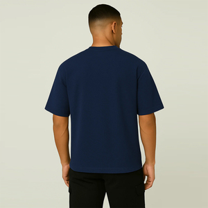 T-shirt Streetwear Oversize Personnalisé Homme Femme Coton Doux Vierge Fabricant Fournisseur Vêtements Style Décontracté - Product Image 3