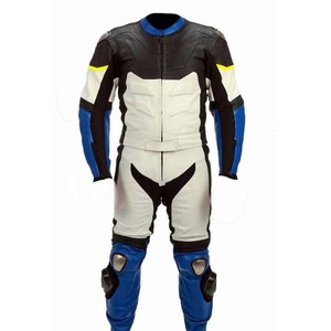 Traje de Motociclismo de Cuero de una Pieza Hike Impex, Homologado por la CE, Traje de Carreras Personalizado OEM, Estándar Europeo - Product Image 1