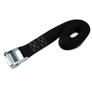 Sangle d'arrimage à boucle à came en polyester certifiée CE 38 mm 450 kg sans crochet pour la sécurisation des charges, camions et remorques, marque Provina - Product Image 6