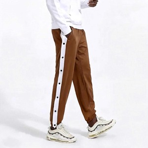 Straight leg <b>Elastic</b> Waist Pants soft fabric relaxed fit designed for casual daily wear and modern comfort style - Product Image 5