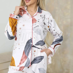 Vestidos de Noche al por Mayor para Niñas, Ropa de Dormir de Dos Piezas, Pijamas para Mujer, Precio al por Mayor, Ropa de Dormir para Mujer - Product Image 5