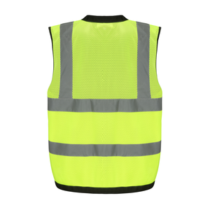 Chaleco de Seguridad de Alta Visibilidad ANSI Clase 2 Unisex 2026, Transpirable, Resistente al Viento, con Luz LED Intermitente, Ecológico, de la Mejor Calidad, con Logotipo Personalizado - Product Image 2