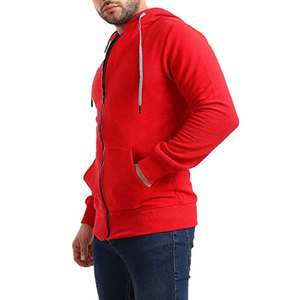 Mens Activewear Zipper Hoodie <b>Lightweight</b> Hooded Sweatshirt Breathable <b>Jacket</b> for Running Training and Sports Activities - Product Image 2