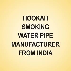 MAE Hecho en India, Suministro a Granel, Moderna Cachimba de Vidrio Soplado a Mano Ecológica, Decorativa con Envoltura de Seda, de Una Sola Manguera, de Fábrica - Product Image 3