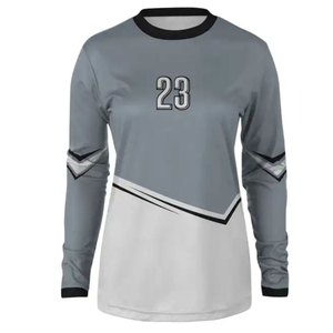 เสื้อวอลเลย์บอลแบบสั้นพรีเมียม ระบายอากาศได้ดี น้ำหนักเบา ยืดได้สี่ทิศทาง สามารถสกรีนโลโก้ทีมได้ตามต้องการ - Product Image 2