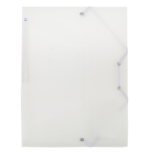 Bulk Quantity Supplier of Highest Quality <b>A4</b> 3-Flap Elastic <b>Folder</b> Clear 450-Micron Flexible Polypropylene for School Supplies - Product Image 1