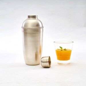 Utensilio Mezclador de Cócteles de Acero Inoxidable con Diseño Profesional para Bartenders y Tapa con Colador Seguro para Preparación de Bebidas - Product Image 1
