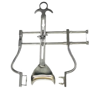 Juego de Instrumentos Quirúrgicos de Acero Inoxidable con Retractor Abdominal Manual Autoretráctil para una Amplia y Estable Exposición de Tejidos en Cirugía General - Product Image 3