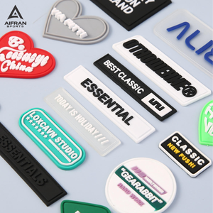 Aifran Custom PVC Patches Soft Rubber Logo Patch for <b>Hats</b> <b>Bags</b> Jackets Durable Waterproof 2D 3D Design OEM Manufacturer - Product Image 5