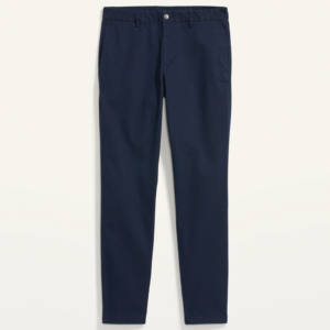 Jean en denim tricoté en coton biologique pour homme, délavé, uni, confortable, extensible, coupe droite, décontracté, pour le bureau, conception personnalisée, OEM - Product Image 4