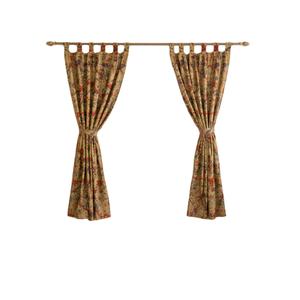 Magnifiques rideaux en velours à œillets, style américain, motif floral tissé, occultation élevée, toutes saisons, pour porte et fenêtre - Product Image 1