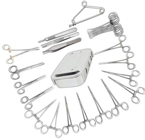 Kit d'outils d'opération de base en acier inoxydable, ensemble d'instruments médicaux réutilisables TARIQ MFG CO - Product Image 3