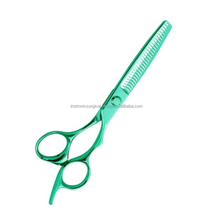 Tijeras de Entresacar Rectas Profesionales de 6 Pulgadas, Hoja de Acero Inoxidable, Punta Afilada, para Diestros, Herramienta de Peluquería y Barbería INSTRONIX SURGICAL - Product Image 2
