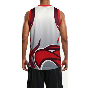 Camiseta de Netball para Hombre al por Mayor, Ropa Deportiva Sublimada de Manga Larga, Camiseta de Netball para Hombre, Camiseta de Entrenamiento con Cuello en V - Product Image 2