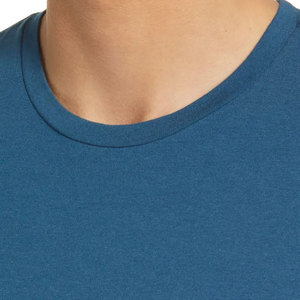Camiseta de algodón de manga larga oversize de alta calidad y estilo urbano con estampado floral frontal y mangas en contraste, 240g, para hombre, estilo crop. - Product Image 3