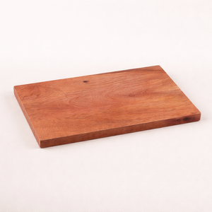 Planche à découper rectangulaire en bois, épaisse, robuste, compatible couteaux, surface lisse, idéale pour la découpe quotidienne, le service et la préparation culinaire - Product Image 1