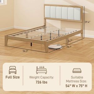 Letto Matrimoniale Contemporaneo Personalizzabile in Velluto, Letto King Size con Contenitore e Pannello in Pelle, Stile Legno per Camera da Letto - Product Image 5