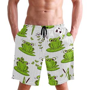 Shorts de bain légers à séchage rapide 150 GSM en polyester et élasthanne respirants avec taille élastique pour la plage et la piscine – Fournisseur OEM et marque privée - Product Image 1