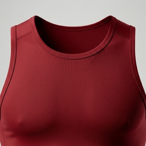 New Arrival Compression Shirt Men Body Shaper Tanktops slim Fit Tight Fitting Vest Racer Back custom logo <b>Running</b> <b>Singlet</b> - Product Image 5