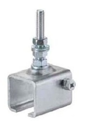 C-Rail Hanger Clamp Mounting Clamps Track-Holding Brackets Secure Installation Precise Alignment Electric Power 6000mm <b>Sockets</b> - Product Image 6