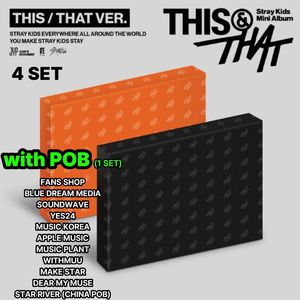 Stray Kids-THIS & That (VERSIÓN THIS) That VER.) 4 SETS de ÁLBUMES de K-POP con POB, 1 SET de Papel de Producto 100% Genuino - Product Image 1