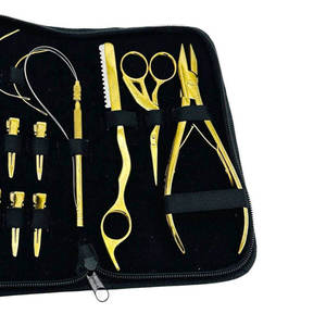 Kit de Herramientas para Extensiones de Cabello, Alicates Metálicos, Tijeras, Pinzas, Herramienta de Instalación y Remoción, Calidad Profesional Premium, Precio al por Mayor - Product Image 3