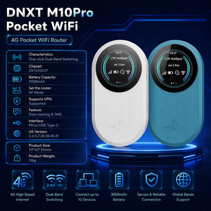 Routeur Wifi portable DNXT WiFi6 300 Mbps, Wifi mobile double bande 2,4 GHz et 5,8 GHz, mode AP Wifi portable, Wifi de poche, prix pour une utilisation en voyage - Product Image 2