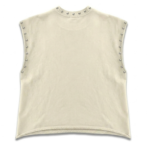 Camiseta Urbana Transpirable de Estilo Japonés, Holgada, Vintage, Lavada, de Punto, con Cuello Redondo, para Hombre, en Venta - Product Image 3