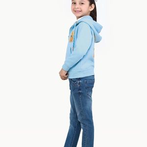 Custom Kids Hoodies <b>Boys</b> Girls Zip <b>Up</b> Hooded Sweatshirt Casual Long Sleeve Everyday Fashion Modern Hoodies - Product Image 4