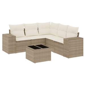 Conjunto de Sofás de Jardín Color Beige - Product Image 2